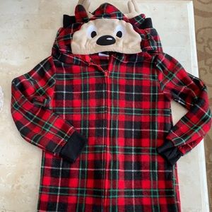 Reindeer onesie pajamas